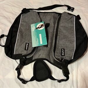 NWT ZippyPaws Dog's Adventure Backpack lightweight size XL (33-40 in) Graphite